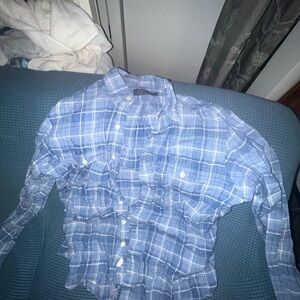 polo ralph lauren flannel size medium
